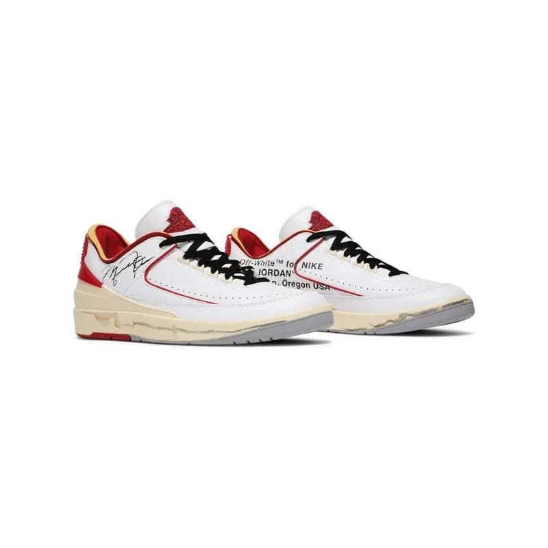 Nike AIR JORDAN 2 OFF WHITE VARSITY RED