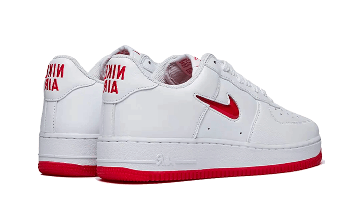 Nike Air Force 1 Low '07 Retro Color of the Month Jewel Swoosh University Red