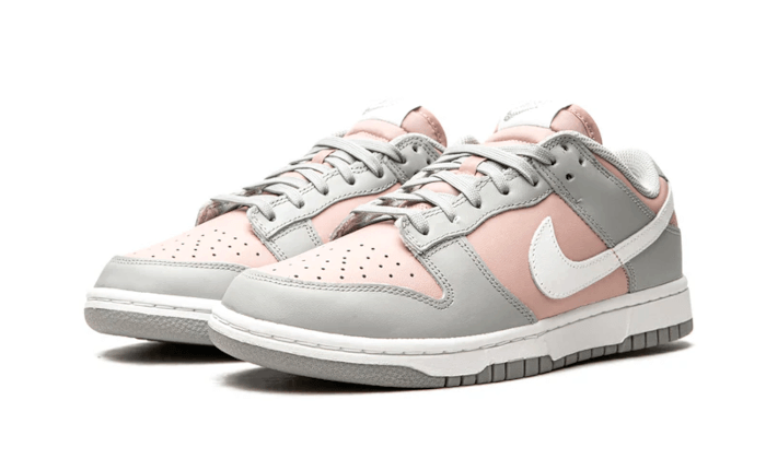 Nike Dunk Low Pink Oxford Metallic Silver