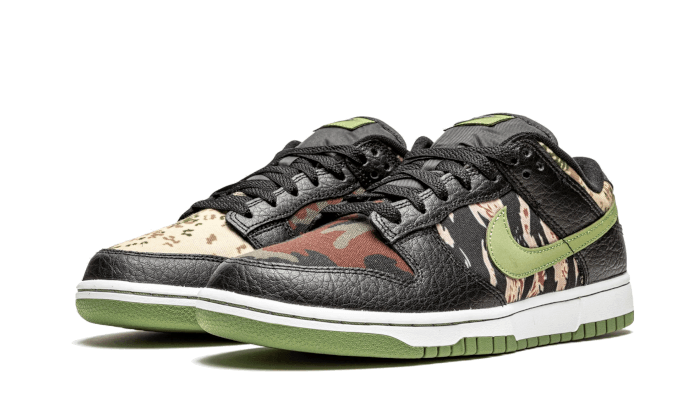 Nike Dunk Low SE Black Multi - Camo (Crazy Camo)