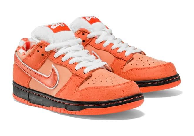 Nike Dunk Low SB Orange Lobster x Concepts