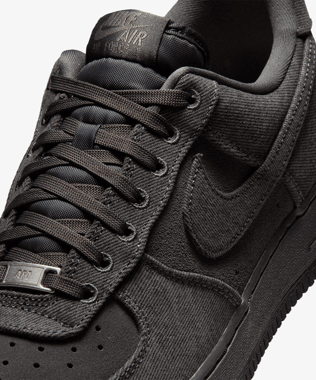 Nike | AIR FORCE 1 '07 LV8 DENIM { ANTHRACITE/ANTHRACITE - MEDIUM ASH