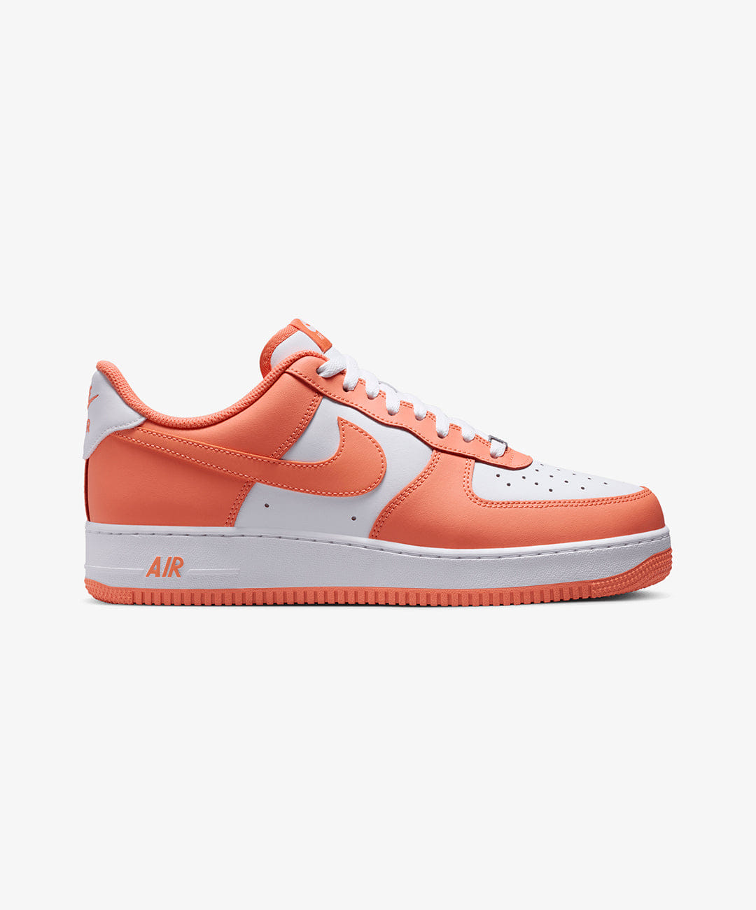 Nike | AIR FORCE 1 '07 { WHITE/WHITE/ORANGE FROST