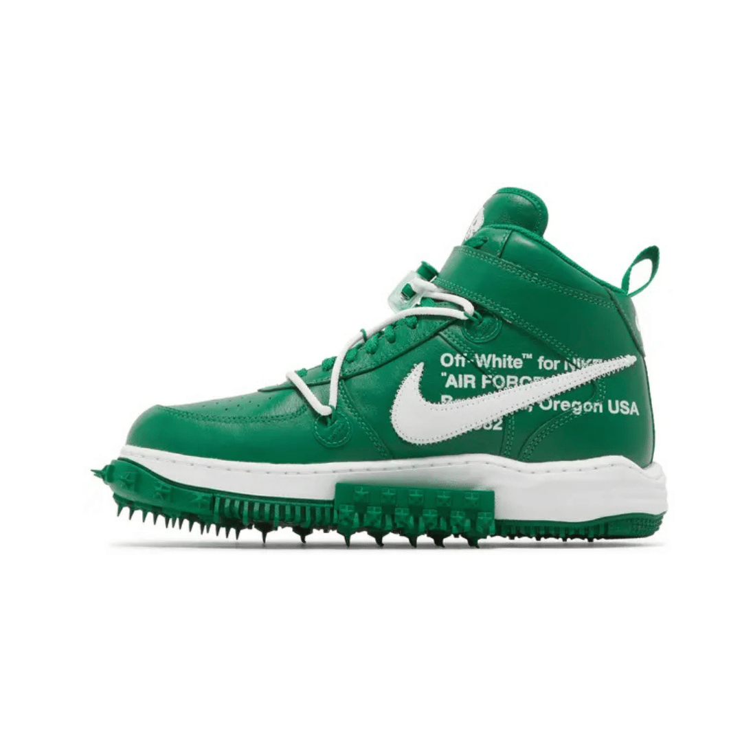 Nike Off - White × Nike Air Force 1 Mid Pine Green