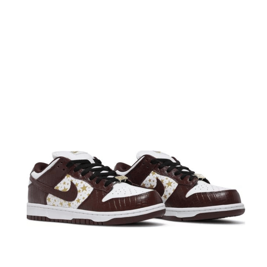 Nike Supreme x Dunk Low OG SB QS Barkroot Brown