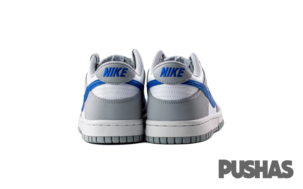 Nike Dunk Low Mini Swoosh Wolf Grey Game Royal GS (2023)