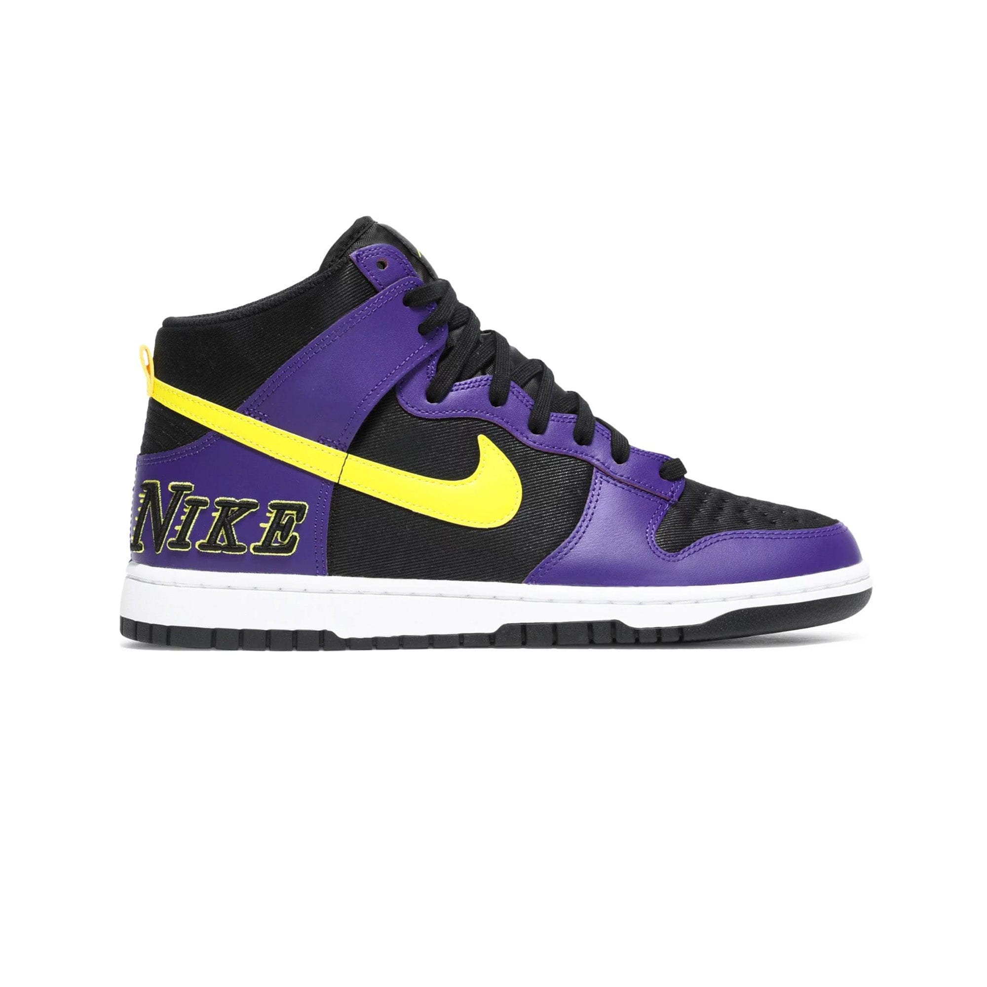 Nike Dunk High EMB Lakers