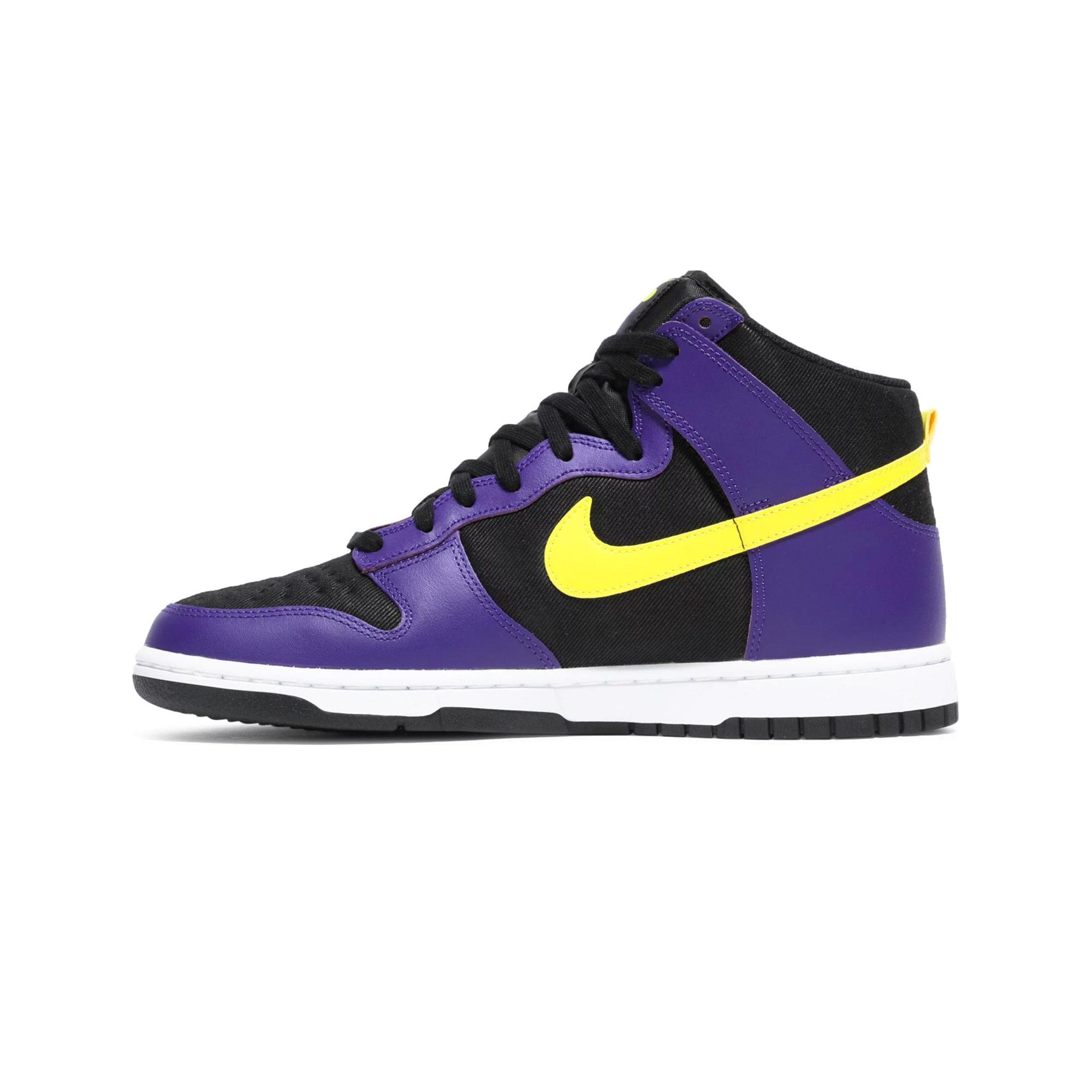Nike Dunk High EMB Lakers