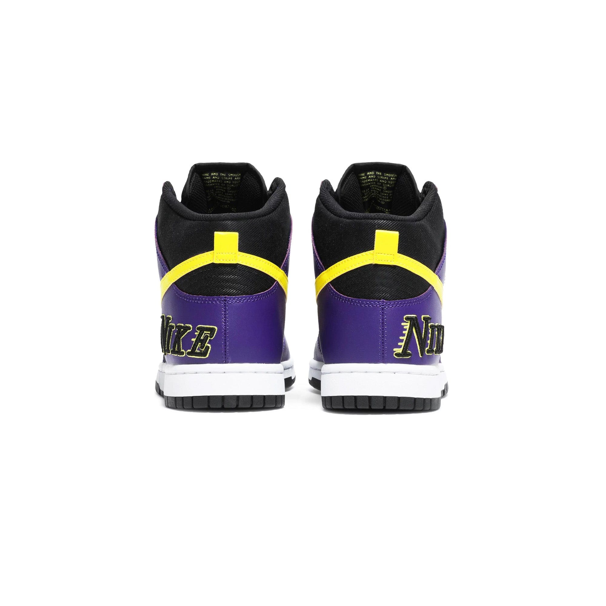 Nike Dunk High EMB Lakers