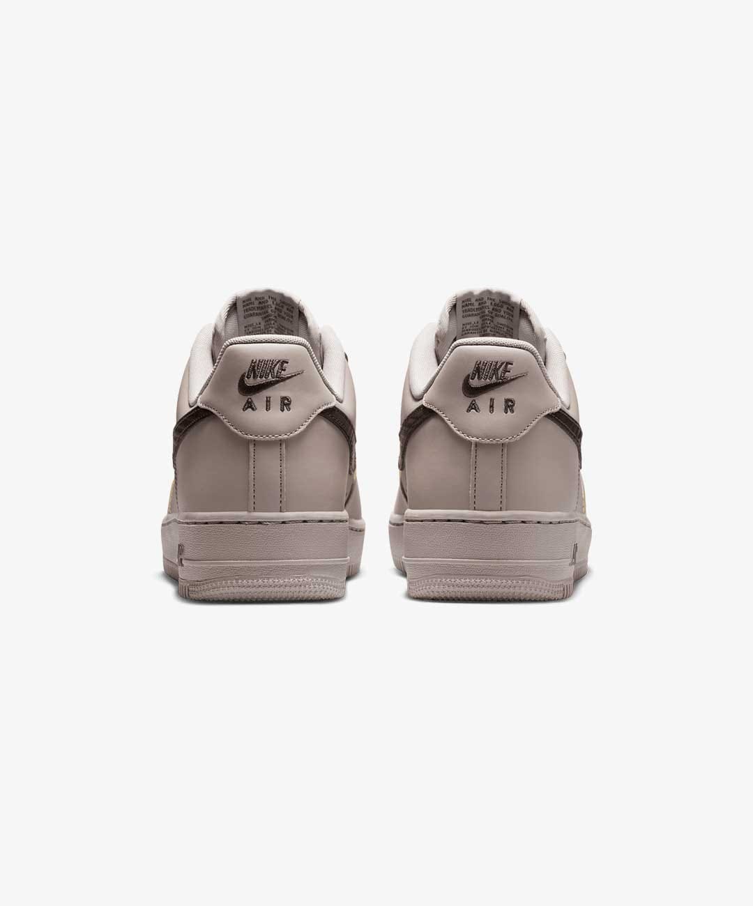 NIKE | AIR FORCE 1'07 { COLLEGE GREY/NEWSPRINT