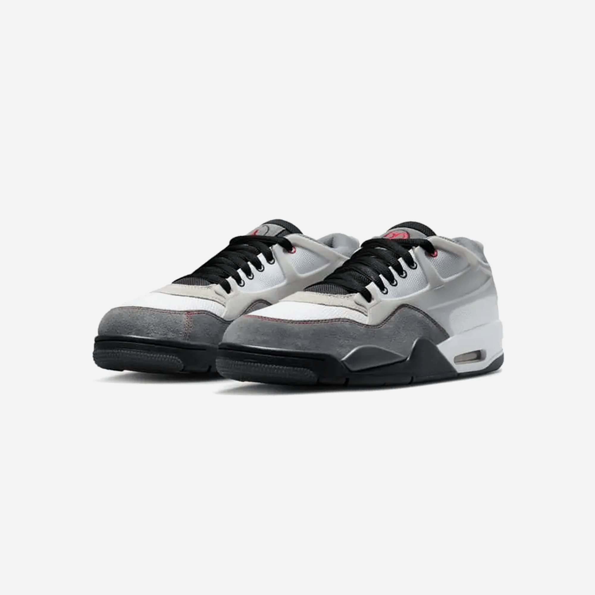 Nike Air Jordan 4 RM Premium White Black Smoke Grey Fire Red