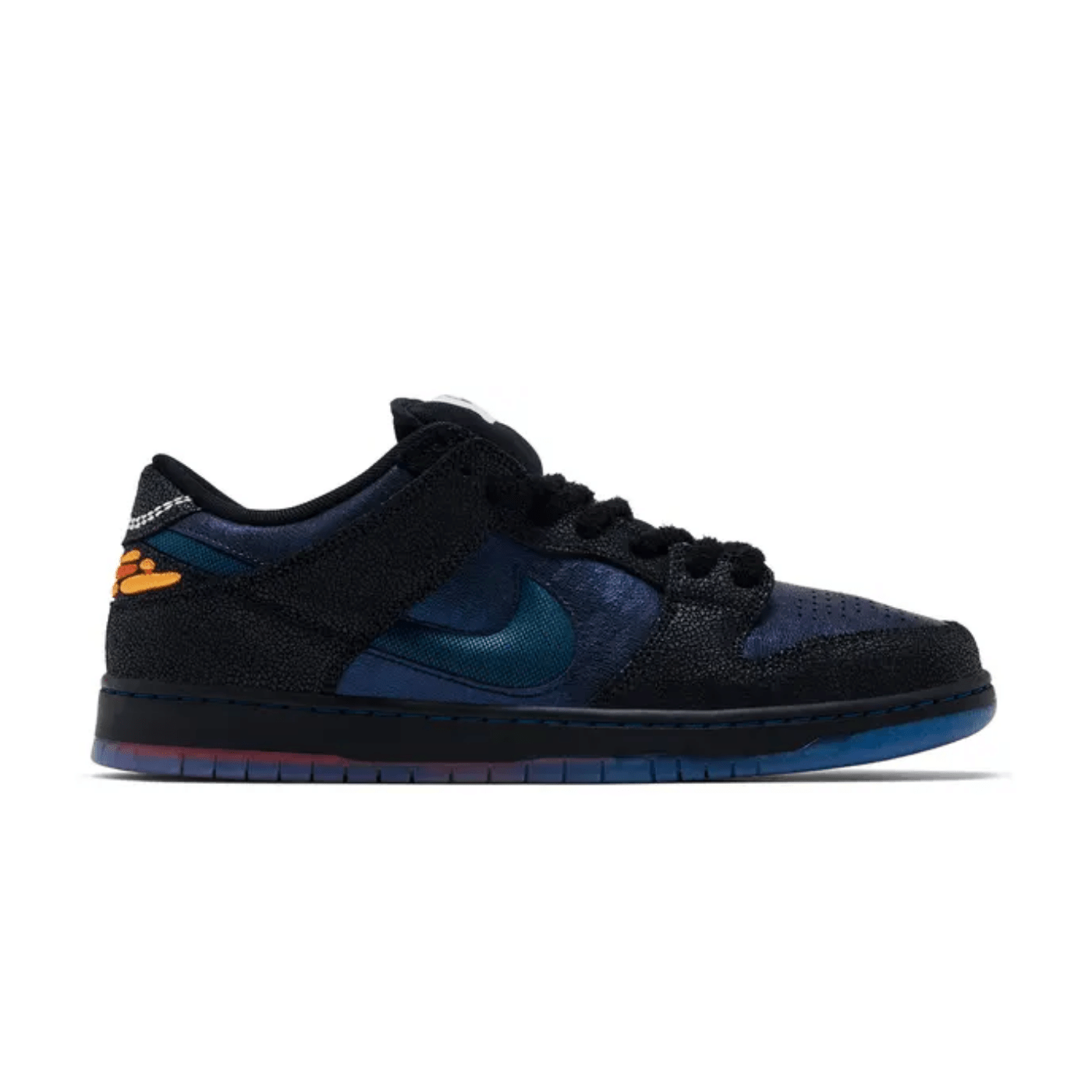 Nike SB Dunk Low Pro x Bluetile Skateboards Black Marina White