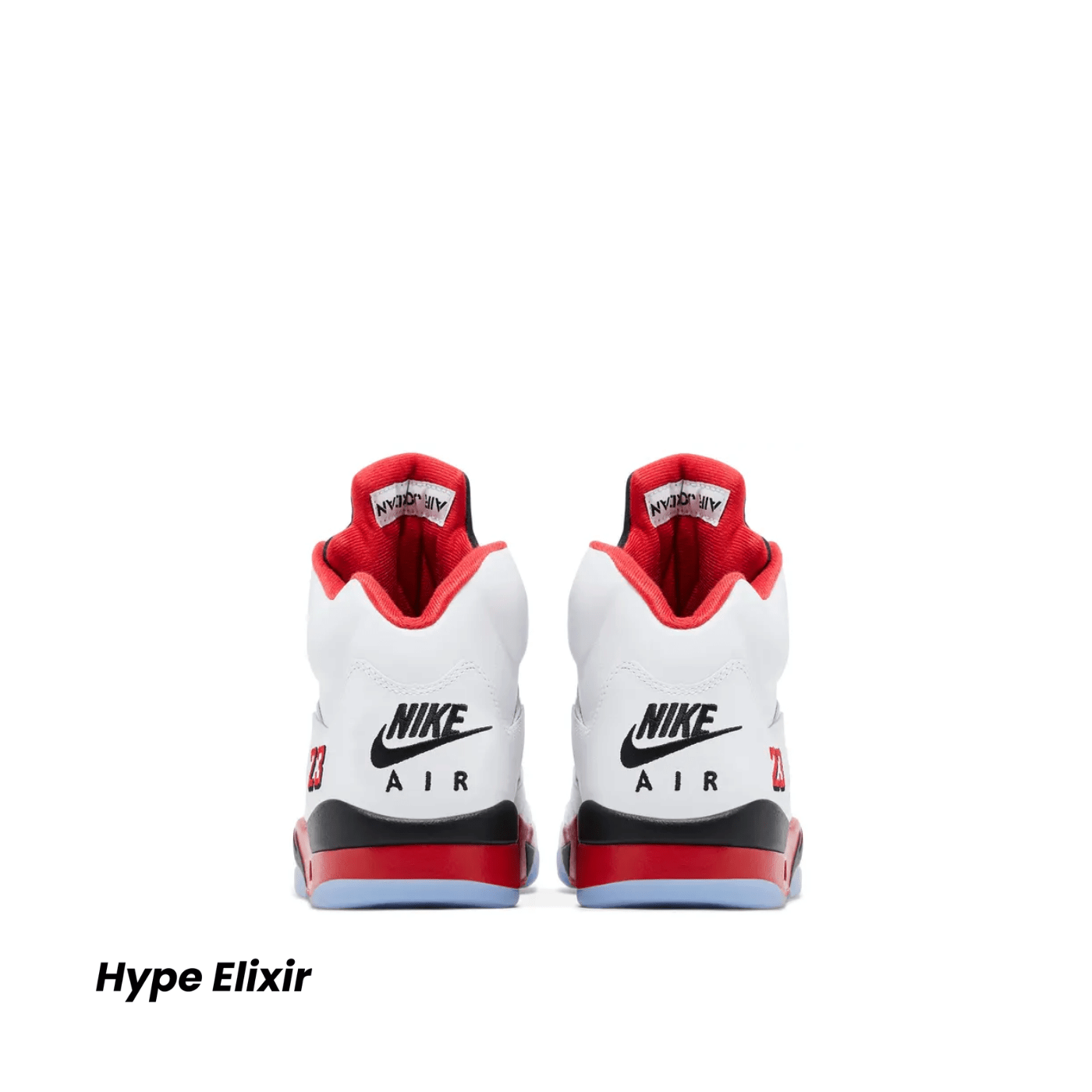 Nike Air Jordan 5 Retro Fire Red Black Tongue (2025)
