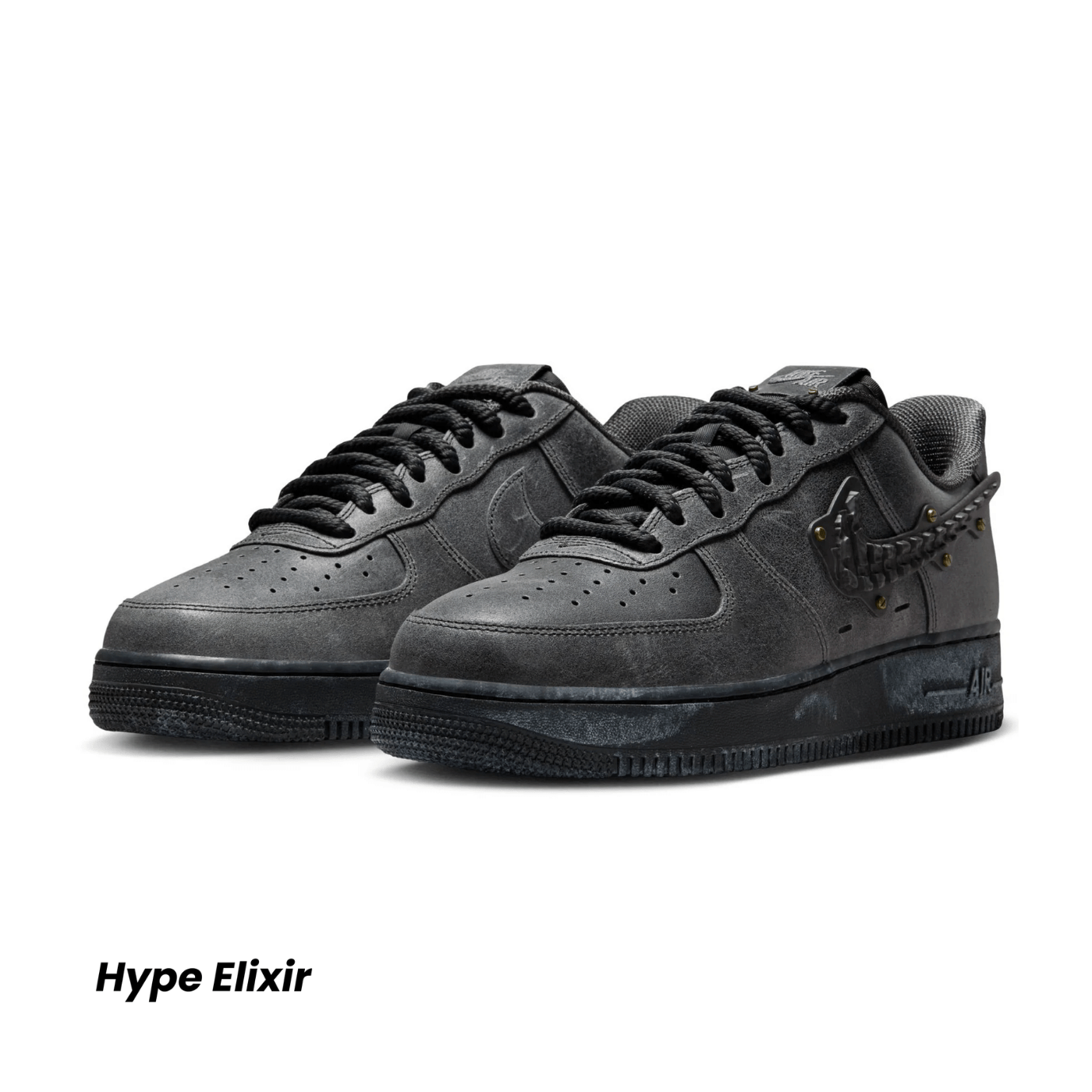 Nike Air Force 1 Low Metalwork Medium Ash Anthracite