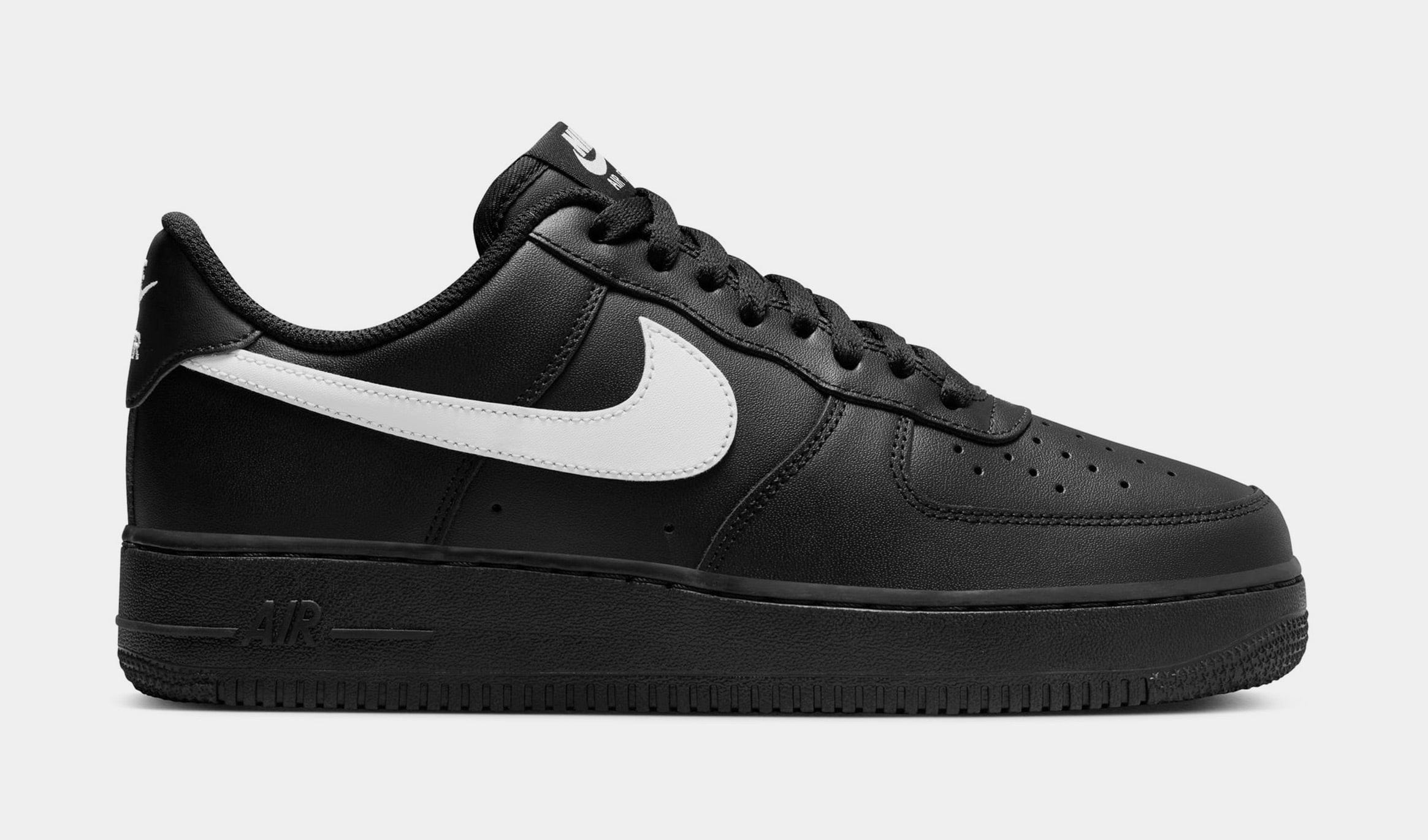 Nike Air Force 1 '07 LV8 Mens Lifestyle Shoes (Black/White)