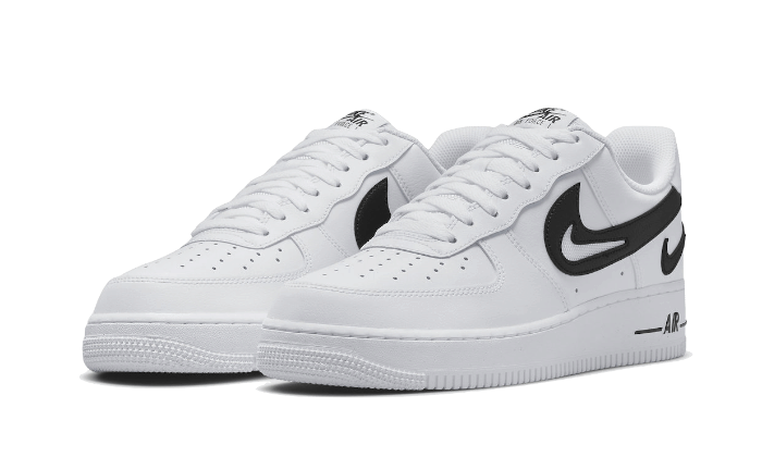 Nike Air Force 1 Low '07 FM Cut Out Swoosh White Black