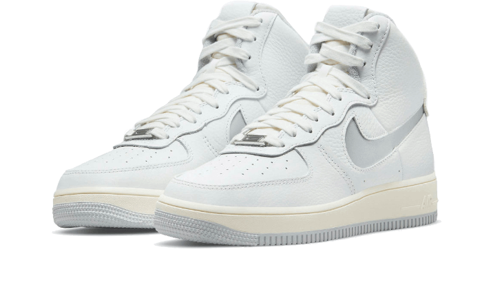 Nike Air Force 1 High Sculpt White Silver