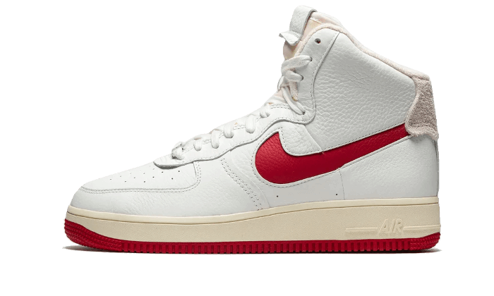 Nike Air Force 1 High Sculpt Summit White Gym Red