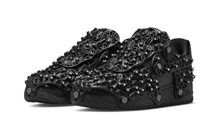 Nike Air Force 1 Low Swarovski Triple Black