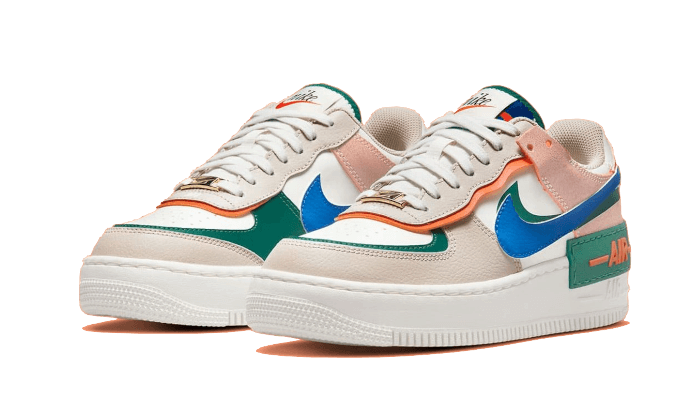 Nike Air Force 1 Shadow Sail Signal Blue Green