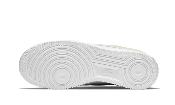 Nike Air Force 1 Low White Pony Hair Heel