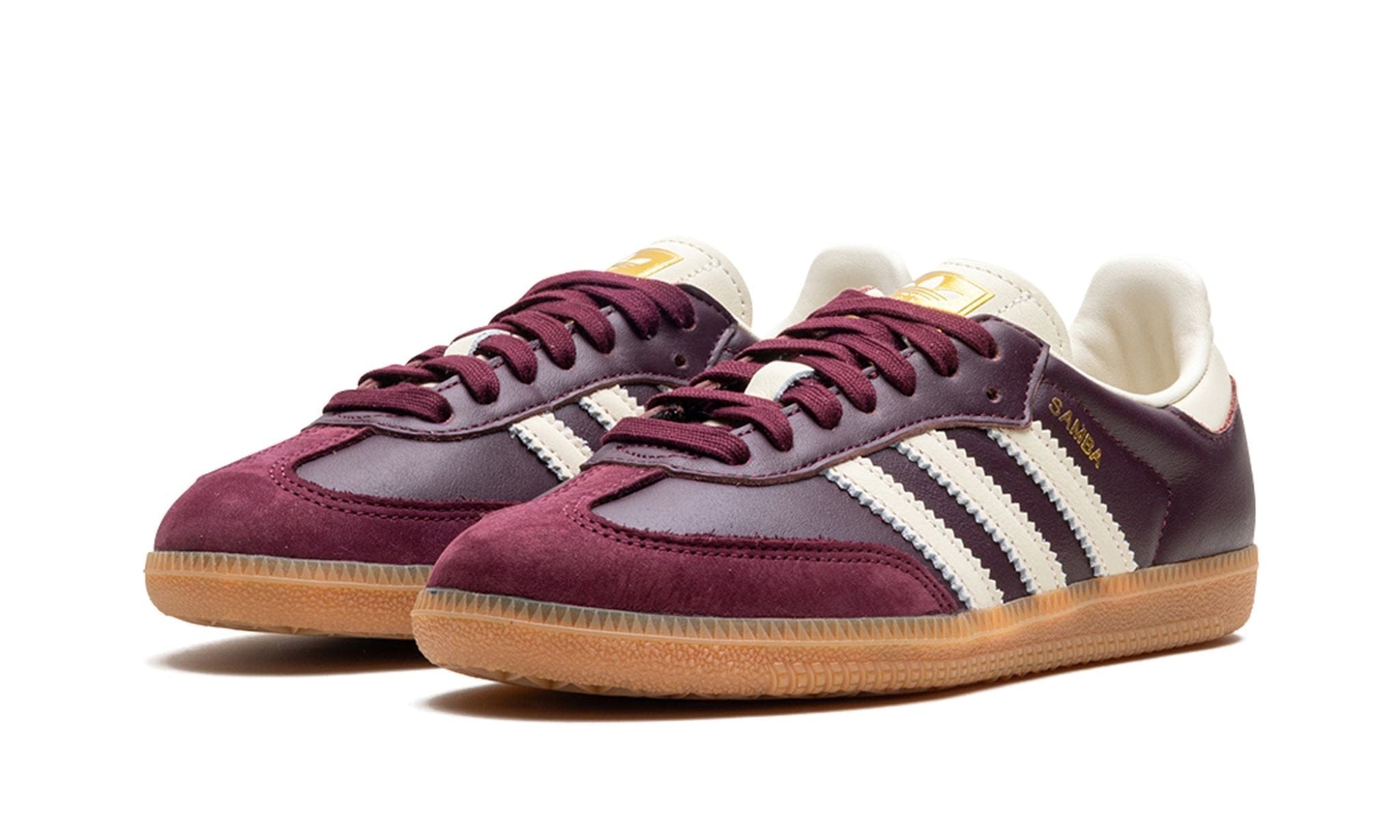 Adidas SAMBA OG Maroon / Cream White