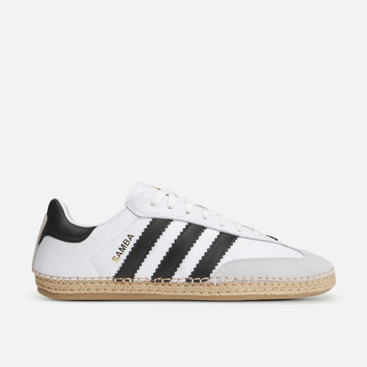 adidas CLOT x ADIDAS SAMBA ESPADRILLE BY EDC - CLOUD WHITE / CORE BLACK