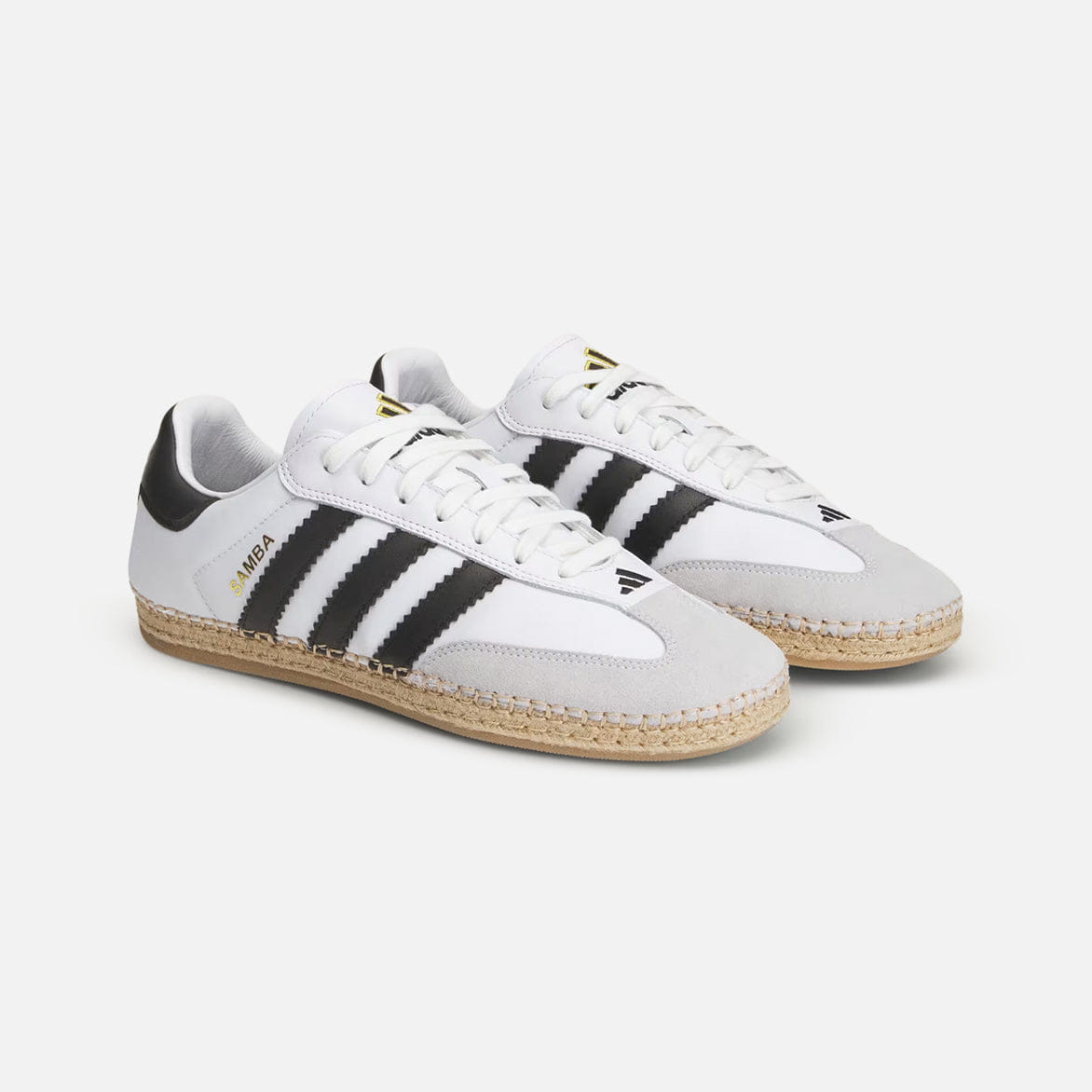 adidas CLOT x ADIDAS SAMBA ESPADRILLE BY EDC - CLOUD WHITE / CORE BLACK