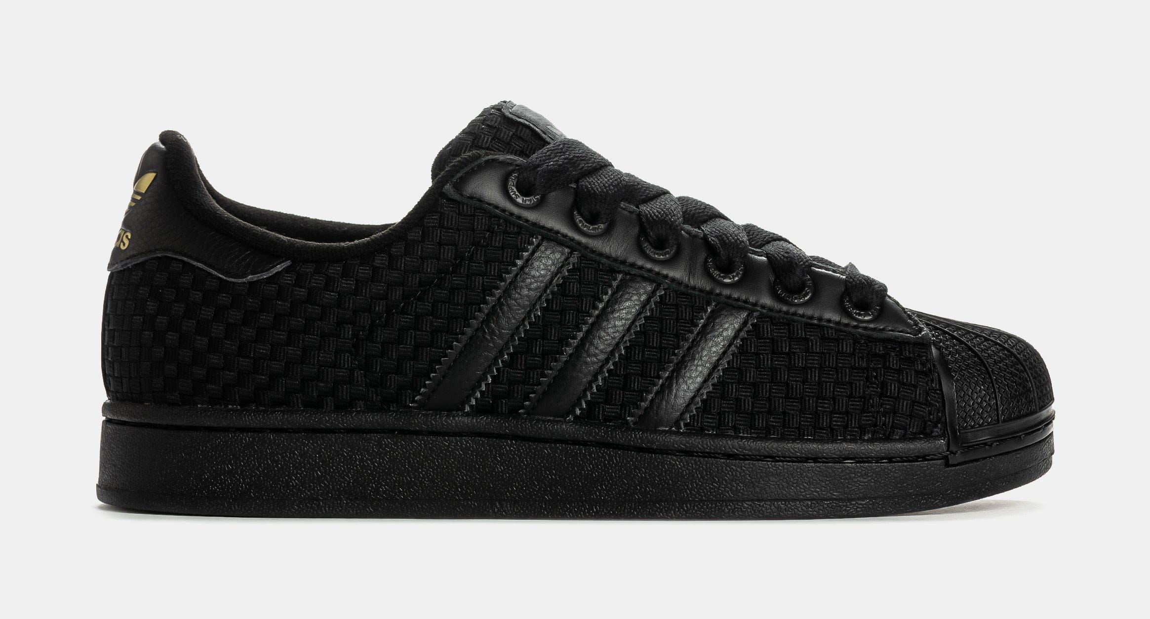 adidas Superstar II Mens Lifestyle Shoes (Core Black/Core Black/Core Black)