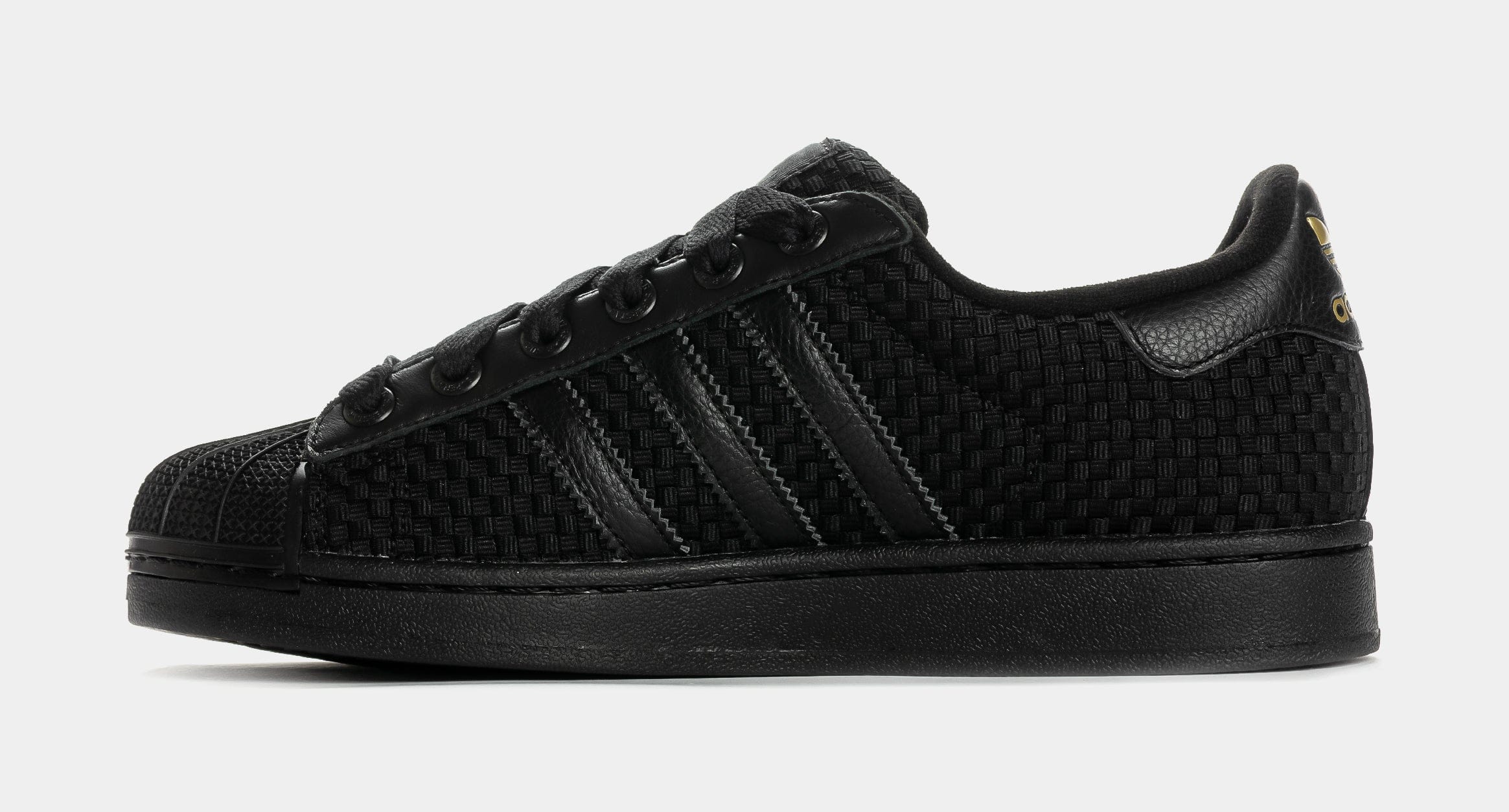 adidas Superstar II Mens Lifestyle Shoes (Core Black/Core Black/Core Black)
