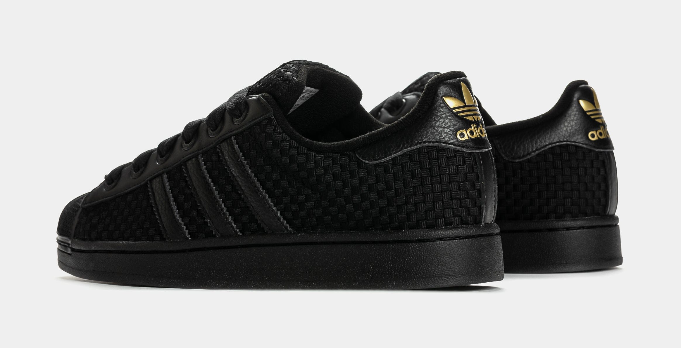 adidas Superstar II Mens Lifestyle Shoes (Core Black/Core Black/Core Black)
