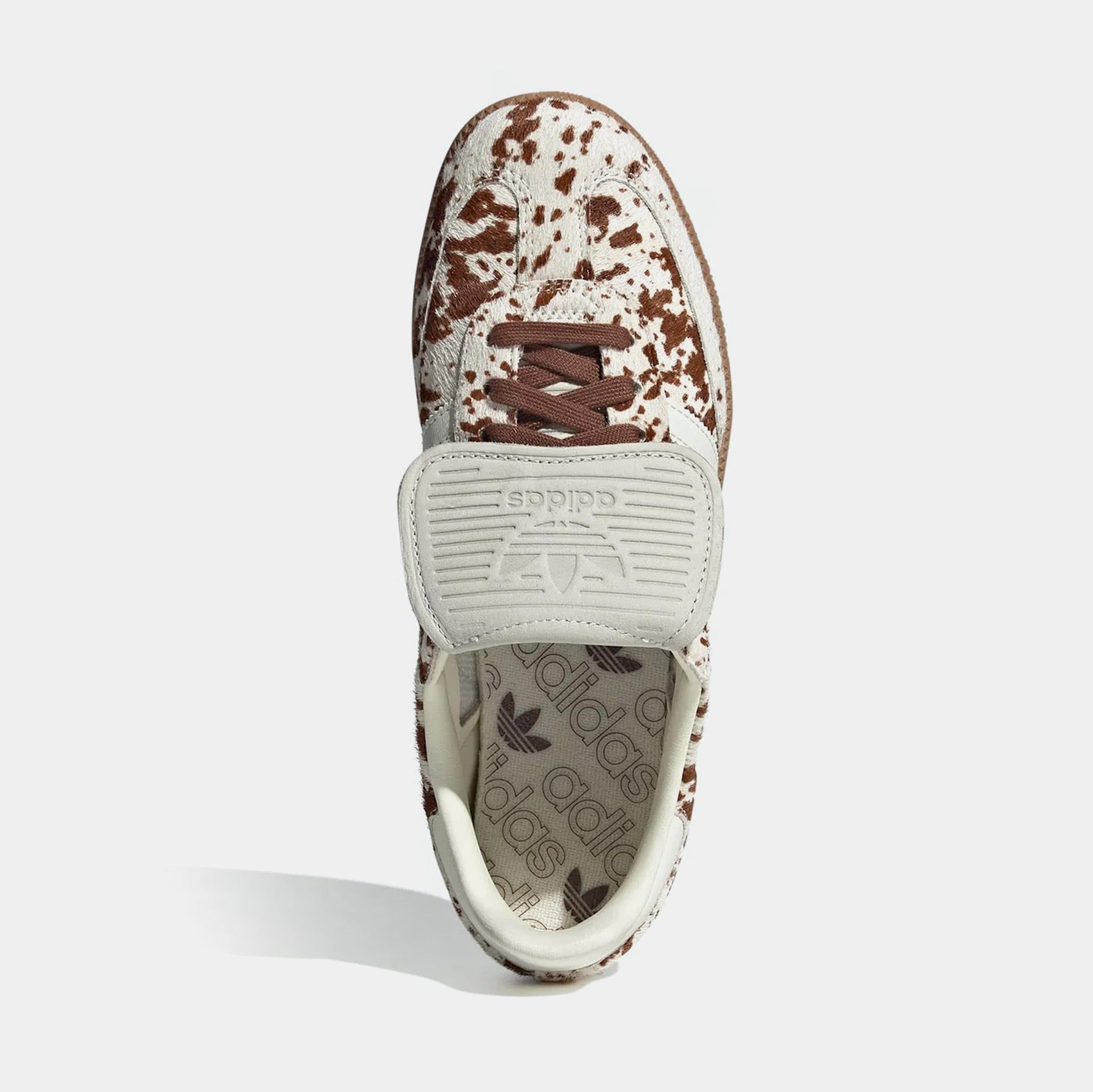 adidas Samba LT Cow Print Womens Lifestyle Shoes (Off White/Lucid Pink/Gum Four)