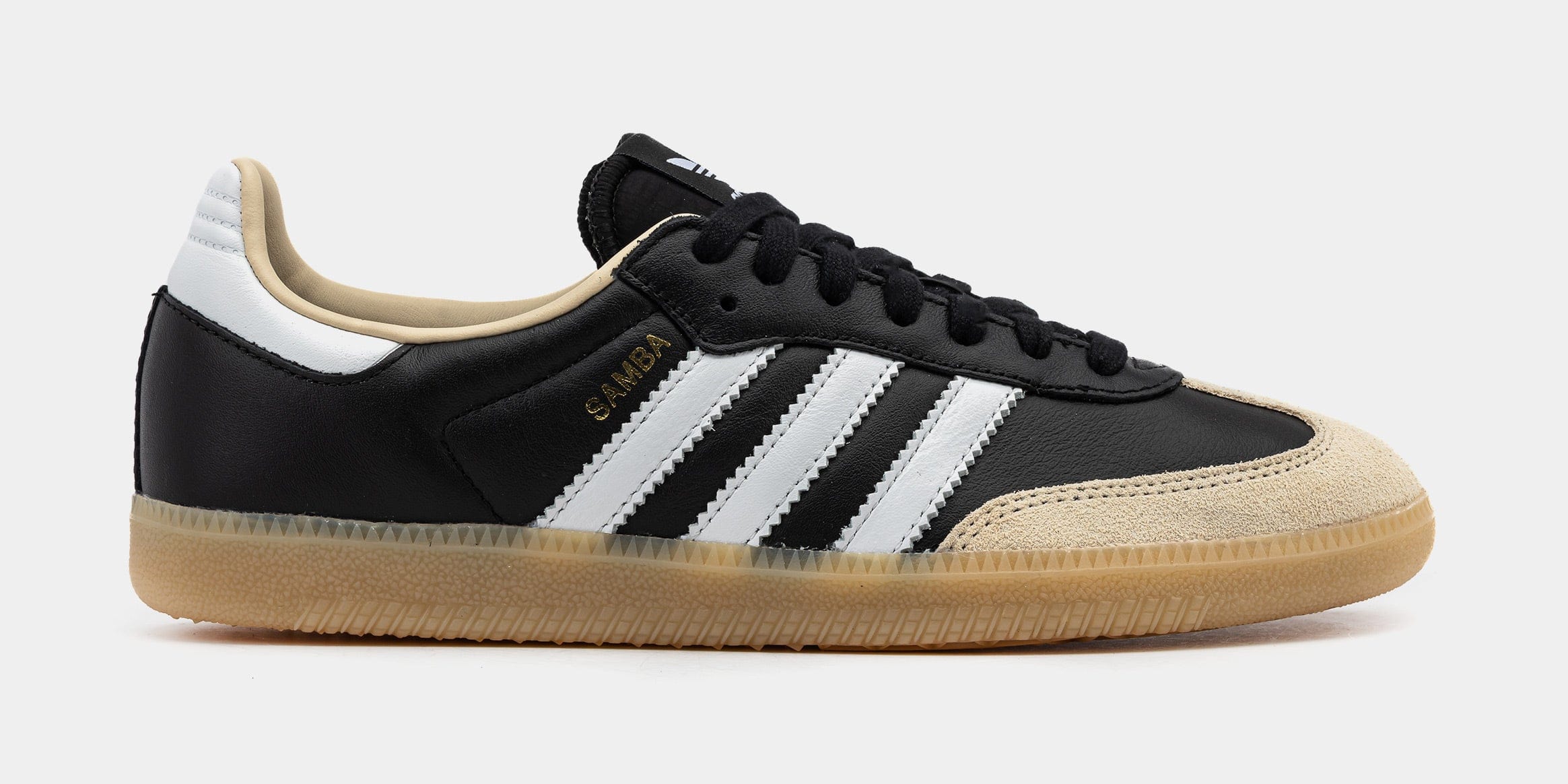 adidas Samba OG Mens Lifestyle Shoes (Off White/Core Black/Gum 3)