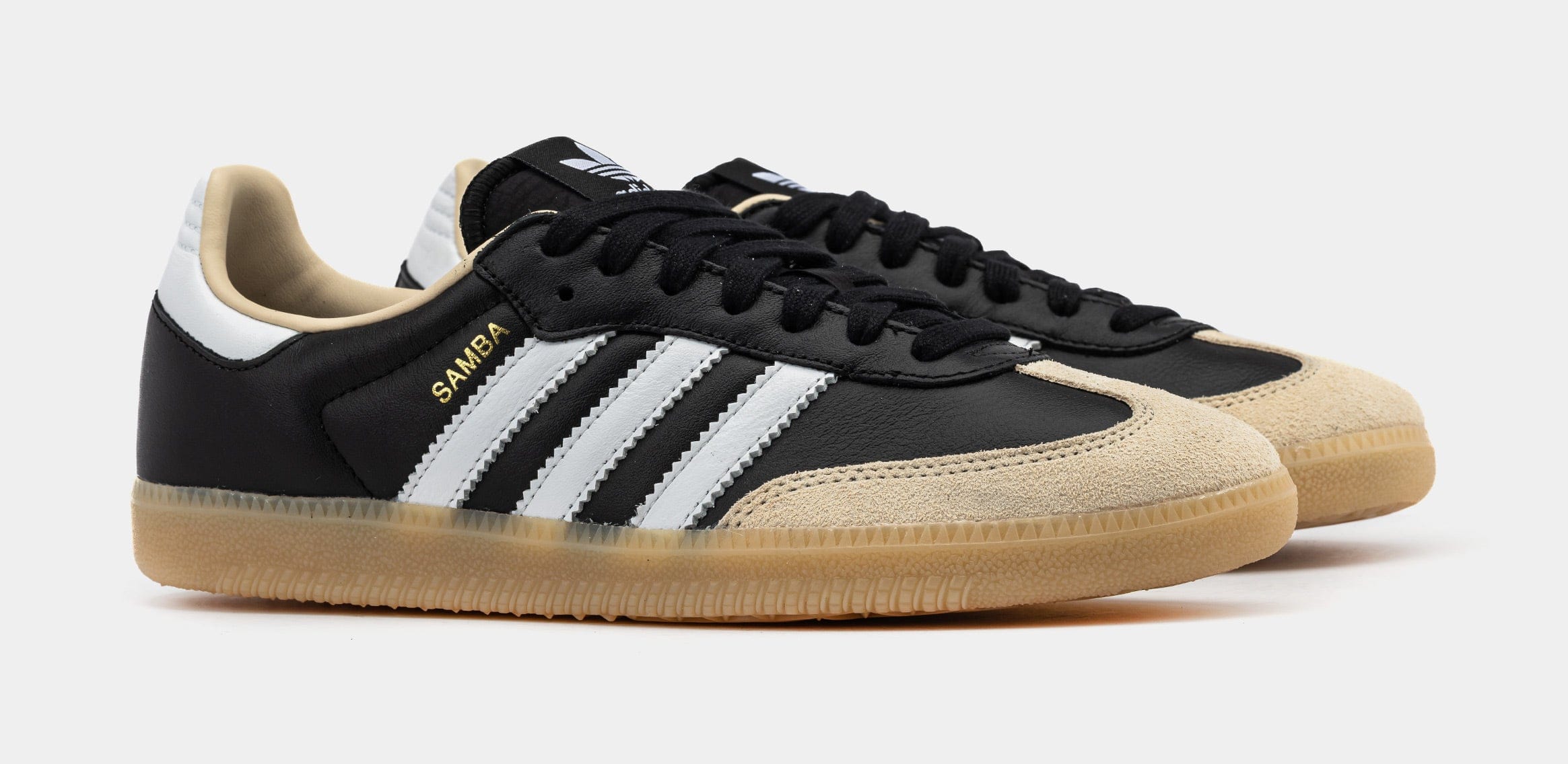 adidas Samba OG Mens Lifestyle Shoes (Off White/Core Black/Gum 3)