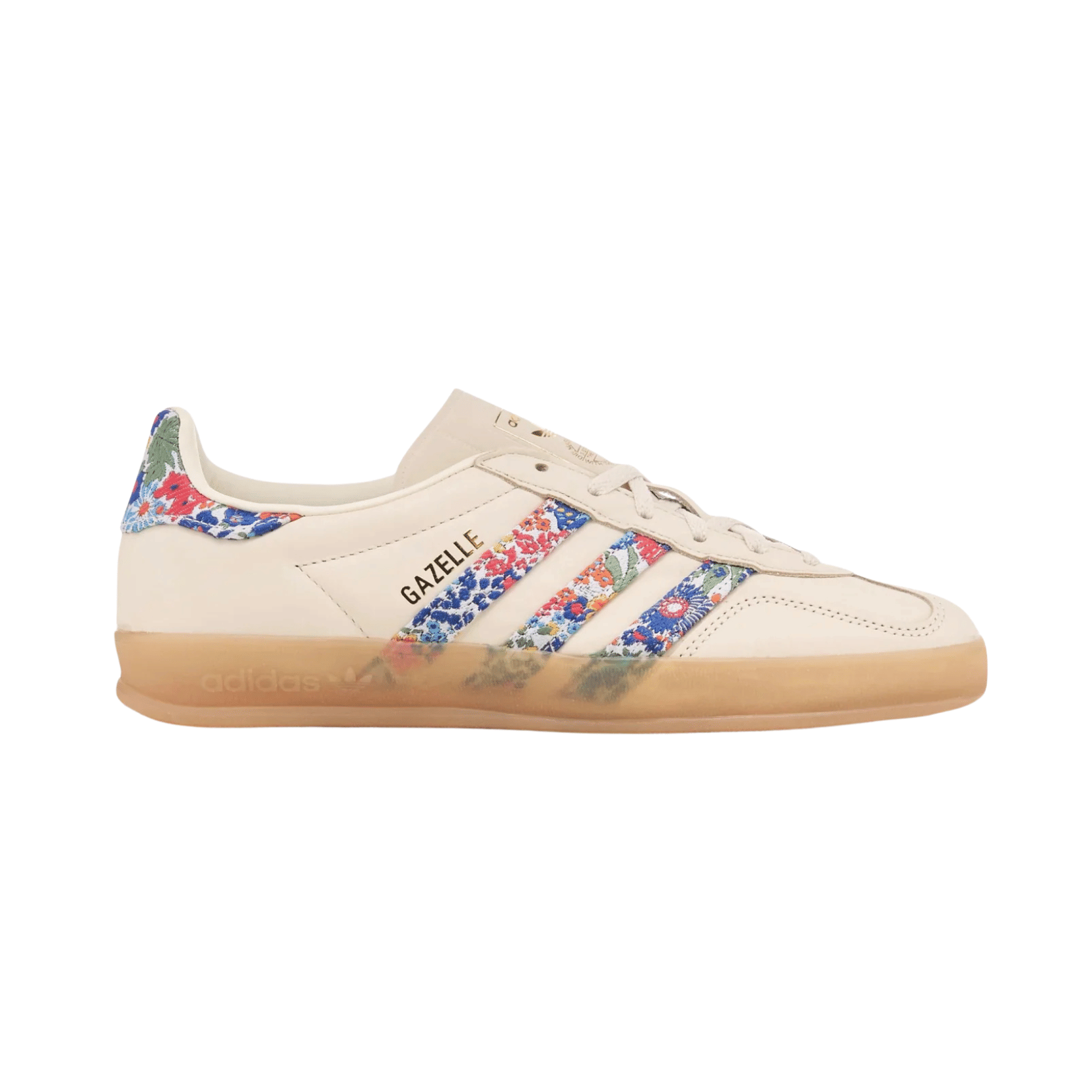 adidas Gazelle Indoor Liberty London Floral Embroidery Stripes