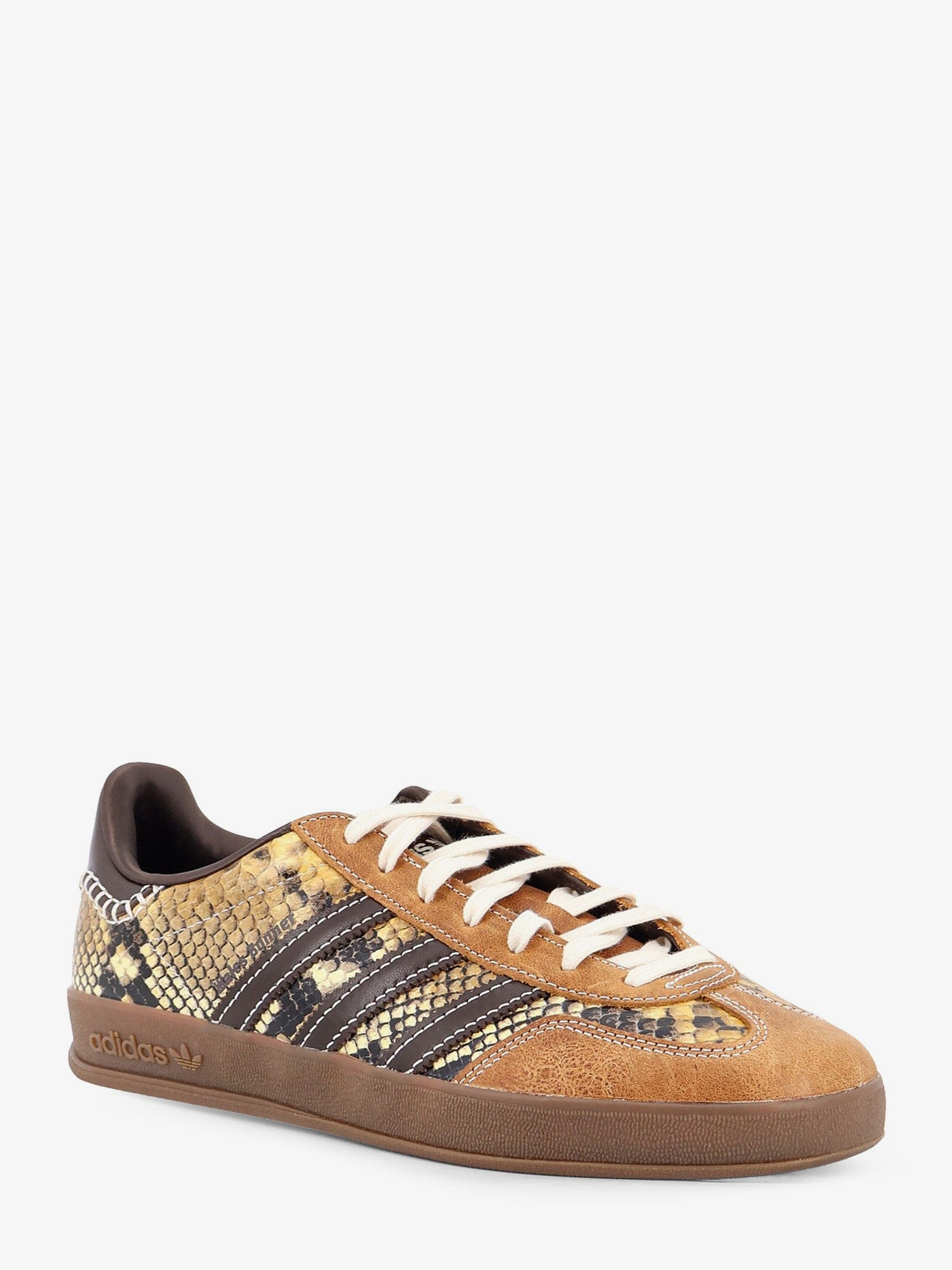 adidas WB Gazelle Snake leather sneakers with python print