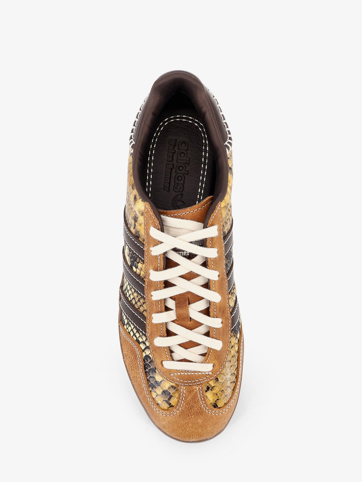 adidas WB Gazelle Snake leather sneakers with python print