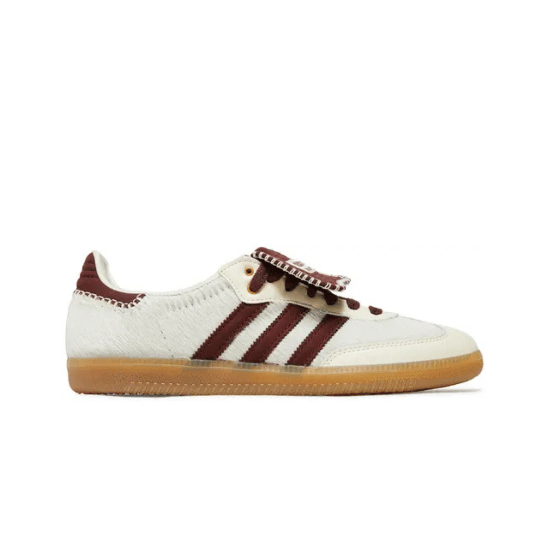 adidas Samba Pony Cream White x Wales Bonner