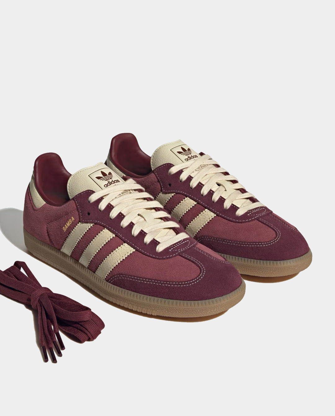 adidas - Samba OG Shoe - Shadow Red/Warm Vanilla/Gum