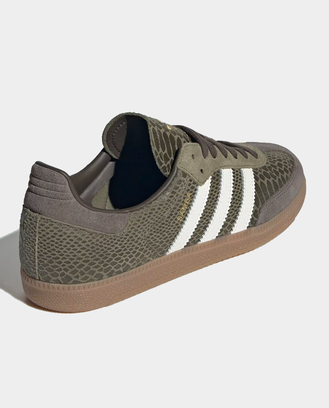 adidas - Samba OG Shoe - Focus Olive/Off White/Gum