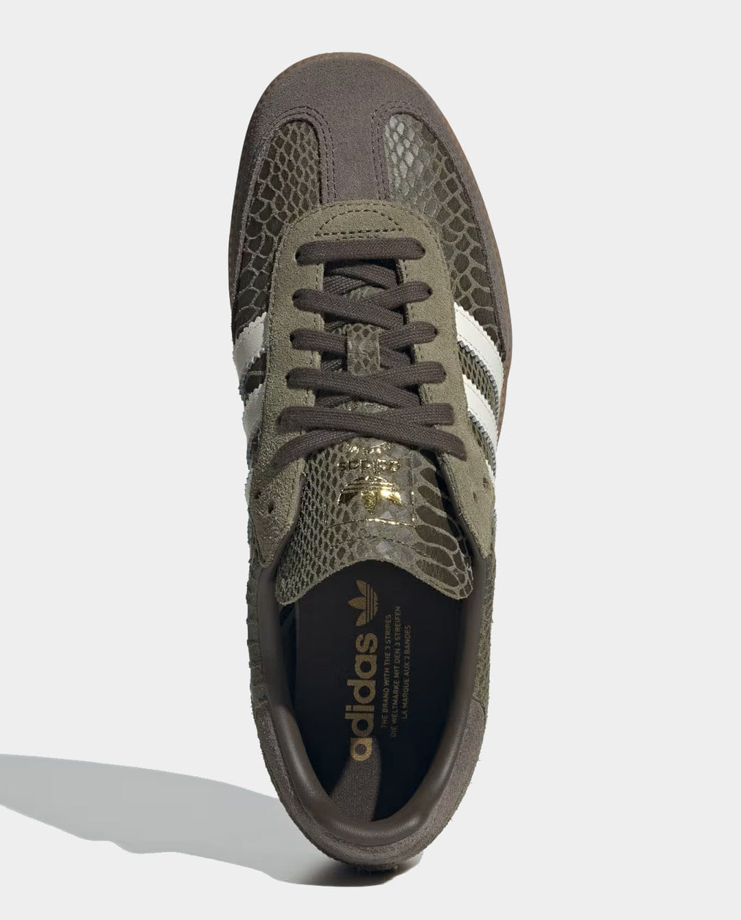 adidas - Samba OG Shoe - Focus Olive/Off White/Gum
