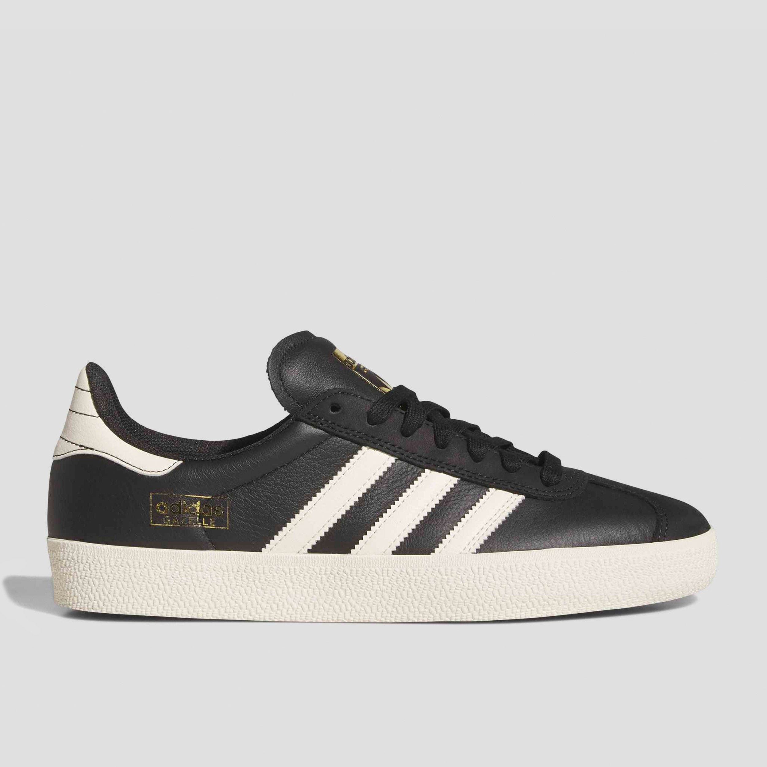adidas Gazelle ADV Skate Shoes Core Black / Core White / Gold
