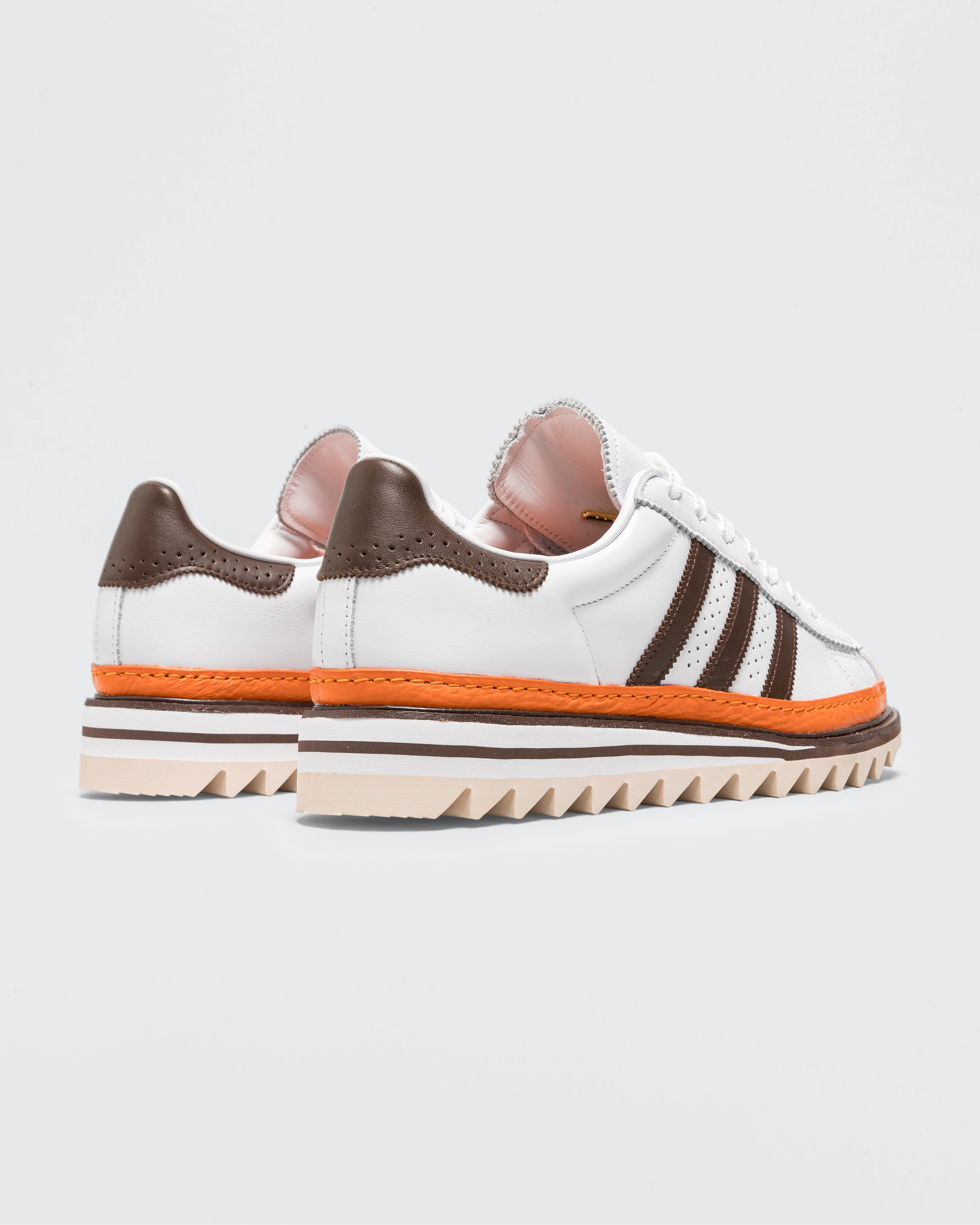 adidas Superstar x CLOT by Edison Chen - Footwear White/Coffee - Unity Orange