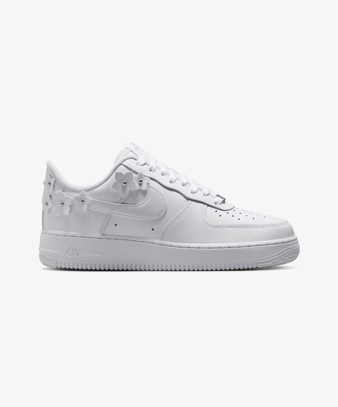 Nike | AIR FORCE 1 '07 { WHITE/WHITE - WOLF GREY - METALLIC SILVER