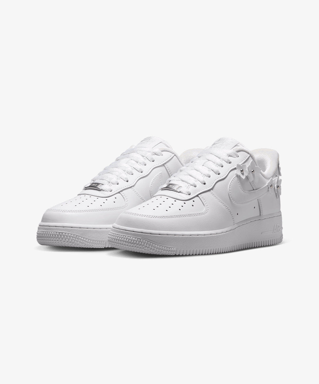Nike | AIR FORCE 1 '07 { WHITE/WHITE - WOLF GREY - METALLIC SILVER