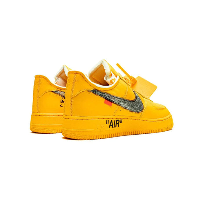 Nike Air Force 1 Low Off - White ICA University Gold Lemonade