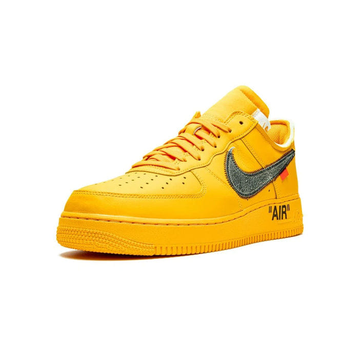 Nike Air Force 1 Low Off - White ICA University Gold Lemonade