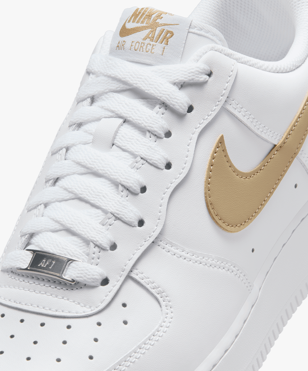 Nike | AIR FORCE 1 '07 { WHITE/PARACHUTE BEIGE - WHITE