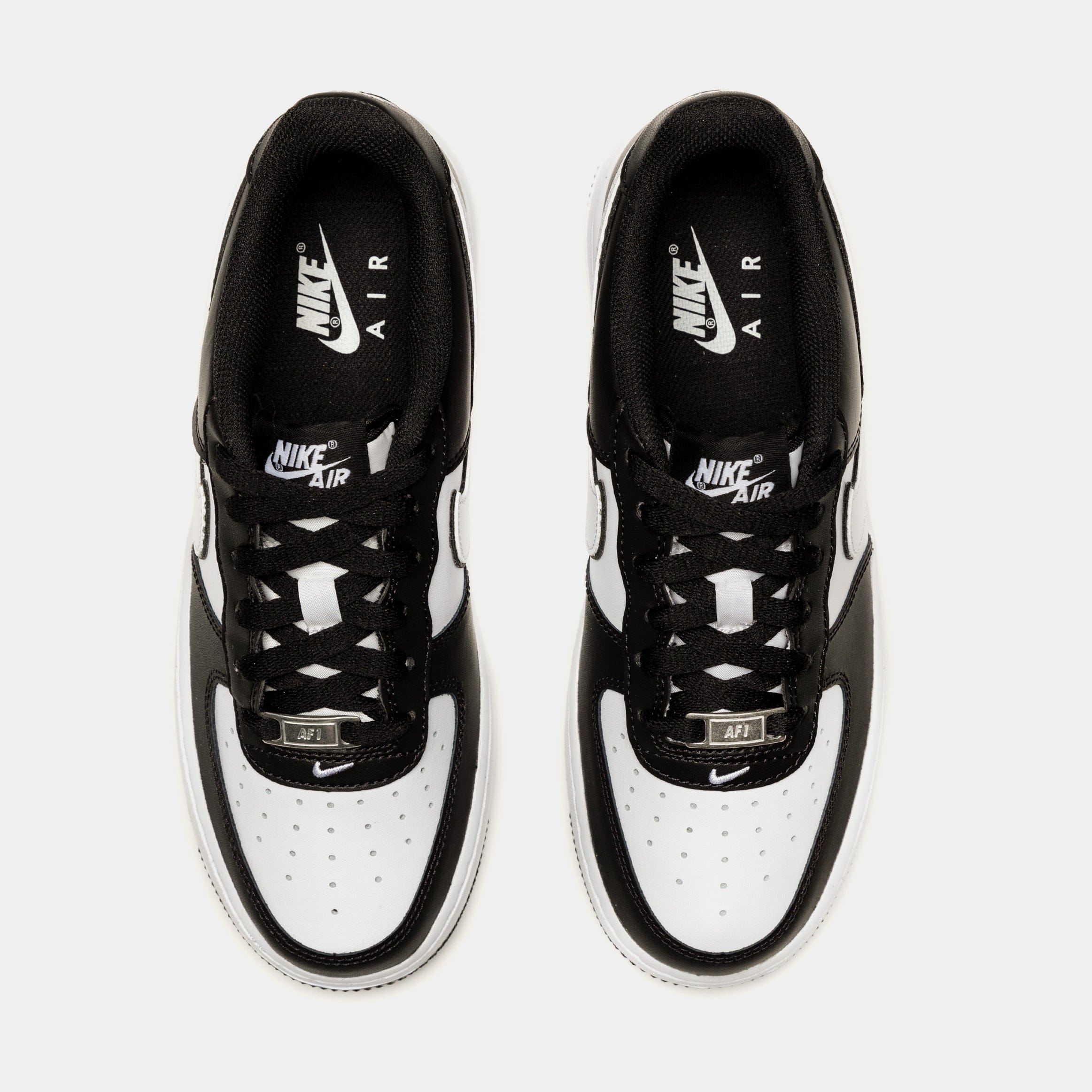 Nike Air Force 1 LV8 Grade School Lifestyle Shoes (Black/White)