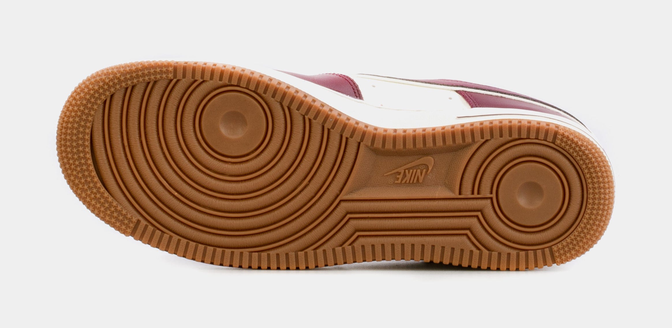 Nike Air Force 1 '07 Night Maroon Mens Lifestyle Shoes (Maroon/White)